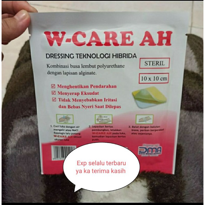 (Original) W-CARE AH / WE CARE AH / W CARE AH / WCARE AH perban balutan untuk luka Exp Lama Termurah