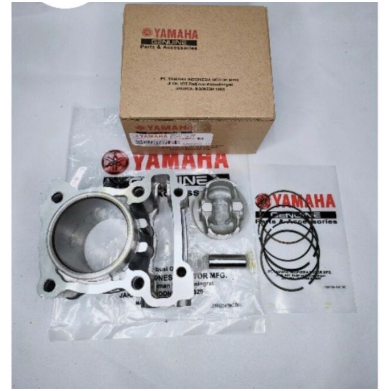 BLOK SEHER SILINDER KOMPLIT PISTON KIT RING SEHER AEROX 155 LEXI NMAX N MAX YAMAHA 2DP READY GROSIR