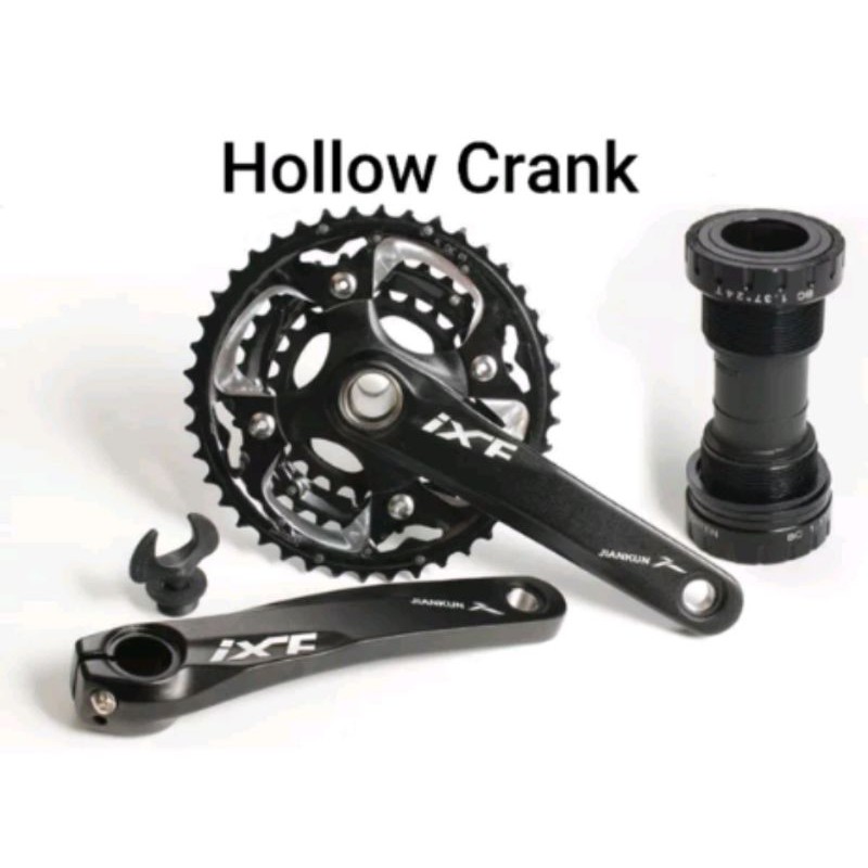 Crank Sepeda MTB Bike IXF Hollowtech II 2 ht2 Triple Chainring