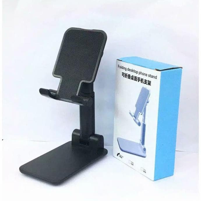 Holder Folding Destop Phone Stand / Dudukan Hp ( Bahan Metal )