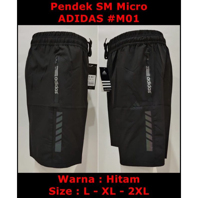 Celana Training pendek parasut micro casual olahraga Adidas CPLA2