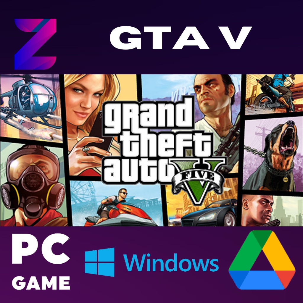 GTA 5 Grand Theft Auto V Version 1.59 - PC/Laptop Games