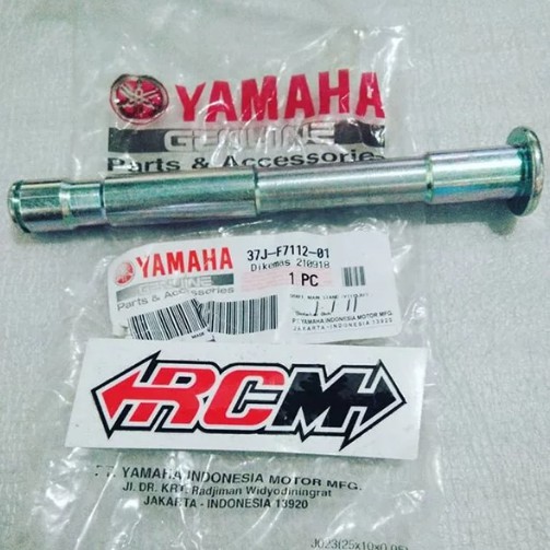 SHAFT MAIN STAND AS STANDAR STANDART JAGANG TENGAH RX KING RXS YT115 MODEL KANCINGAN CLIP ORI YAMAHA