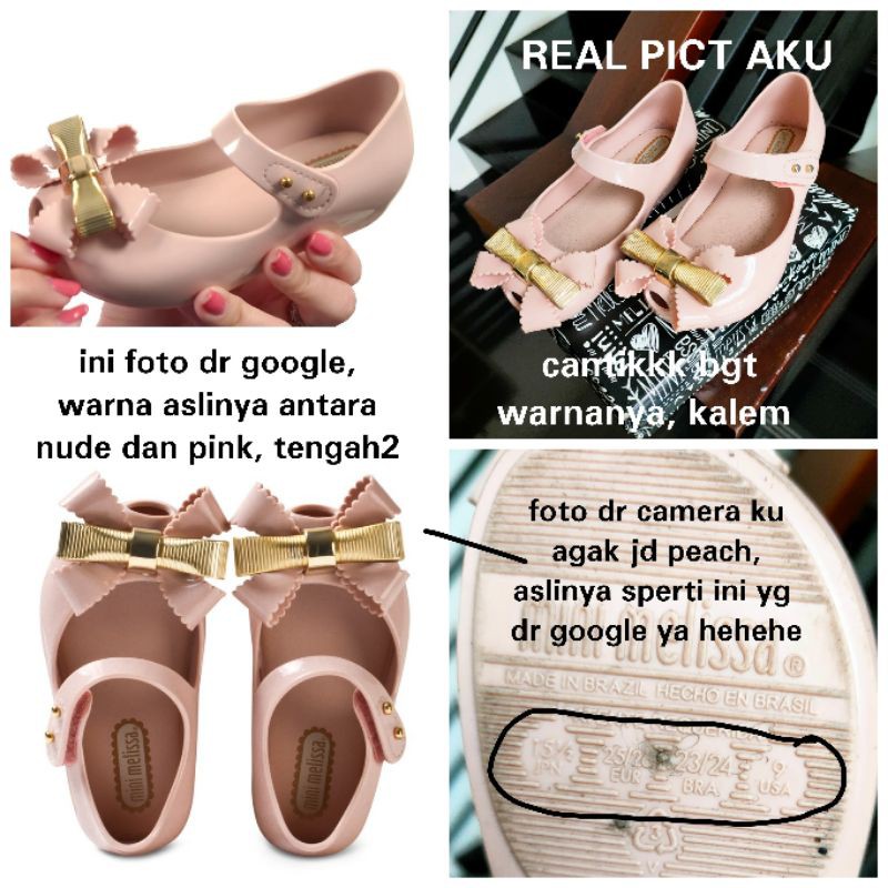 preloved mini melissa preloved flat shoes anak perempuan flat shoes gold kids gingersnaps zara kids