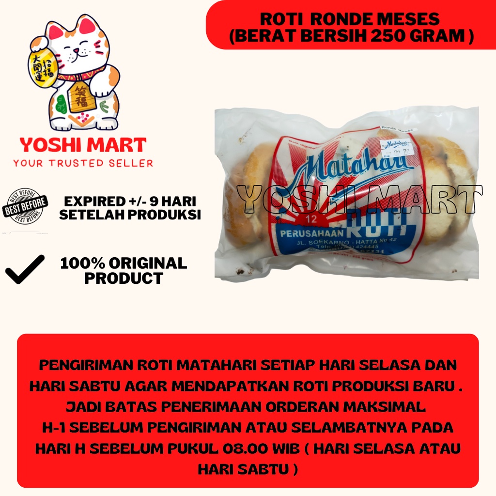 

TERMURAH!!! Roti Matahari Ronde Meses Khas Kota Pasuruan