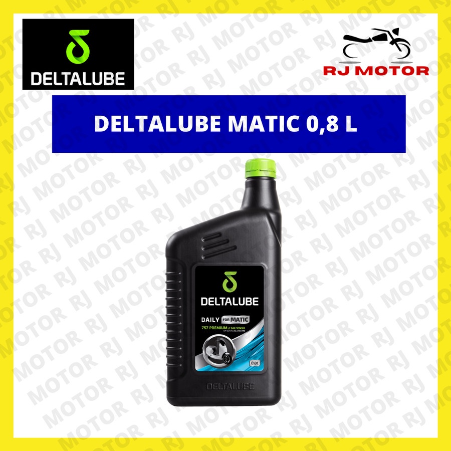 OLI DELTALUBE DAILY MATIC 757 PREMIUM 10w 30 0,8 LITER OLI MOTOR ASLI