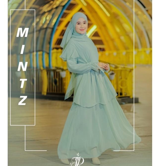 COD Baru Silvia Dress Ori By Jr One Collection Gamis Remaja Polos Gamis Se