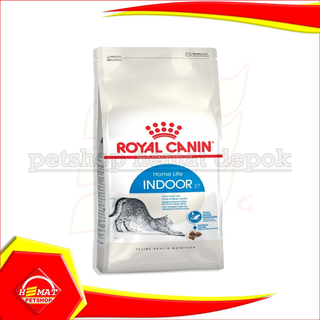 Royal Canin Indoor 27 4 Kg  Makanan Kucing dewasa murah 4kg