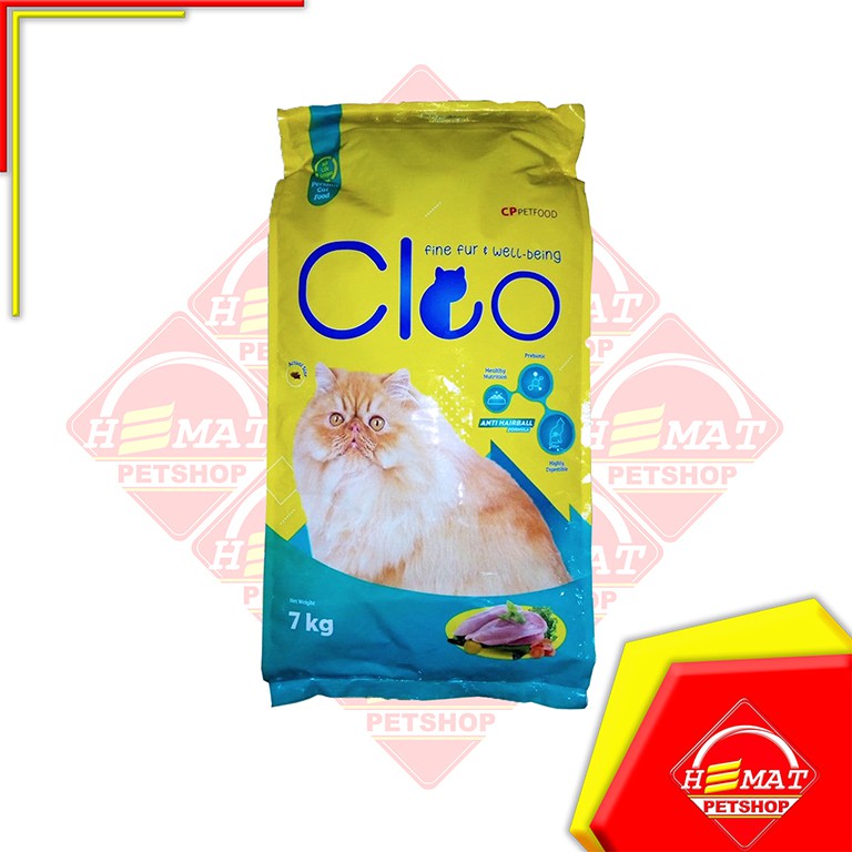 [GOSEND] Makanan Kucing dewasa CLEO Persian 7 kg cat food Adult bulu panjang