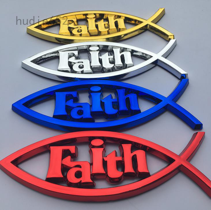 Stiker Emblem Badge Logo Ikan Yesus Kristen 3d Bahan Metal Untuk Mobil Shopee Indonesia