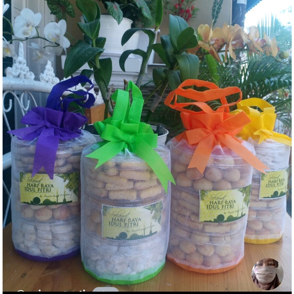Tas Toples kue kering 3 Susun/Tas Hampers Lebaran/Tas Toples Kombinasi/Tas Kue Kering/Tas Toples Sus