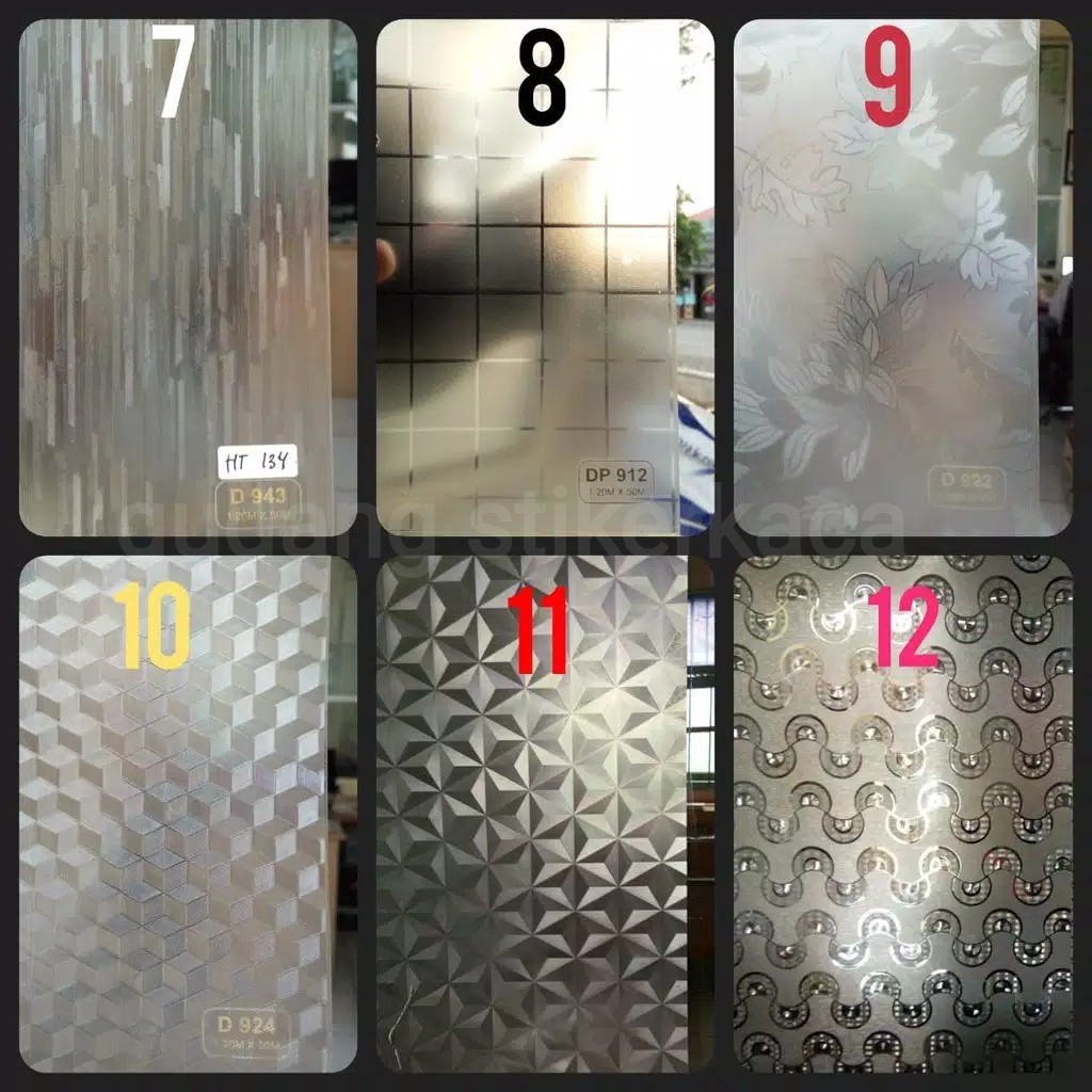 STIKER KACA RUMAH/STIKER KACA JENDELA RUMAH/STIKER KACA MOTIF/STIKER JENDELA RUMAH/STICKER KACA