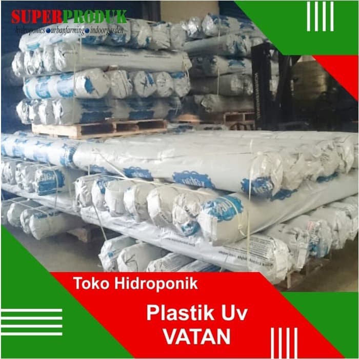 Plastik Uv Vatan turki Lebar 6m Plastik Greenhouse hidroponik