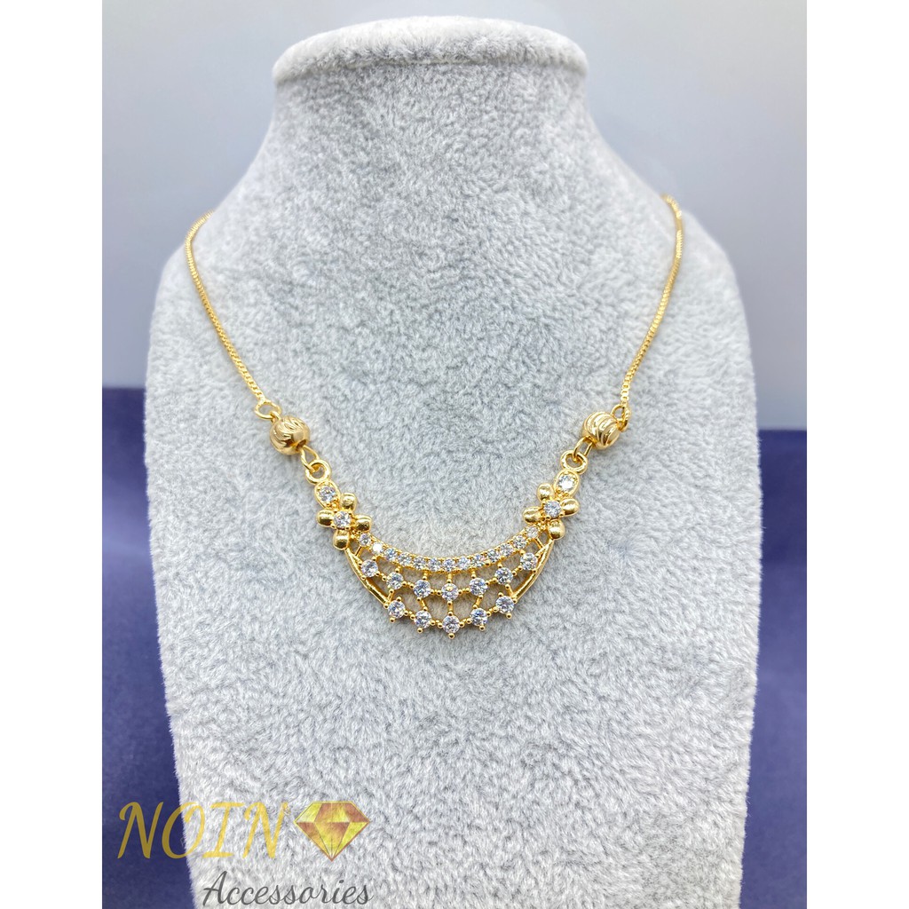 [NOIN] Kalung Emas Koye Permata 18K Aksesoris wanita - KLE-011