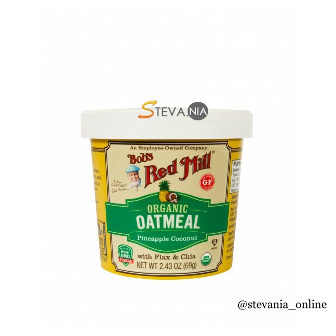 

Bob's Red Mill Gluten Free Organic Pineapple Coconut Oatmeal Cup