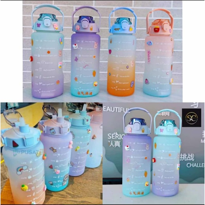 botol Viral gemoy , botol minum motivasi