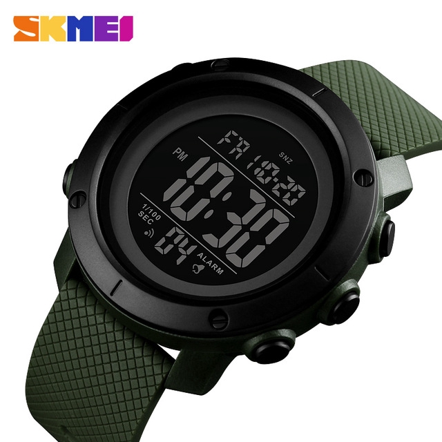 SKMEI Jam Tangan Digital Pria - 1426 - Green/Black