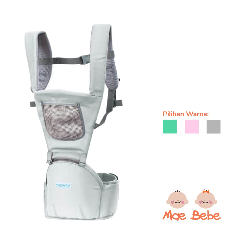 Mooimom Casual Hipseat Carrier Gendongan Bayi