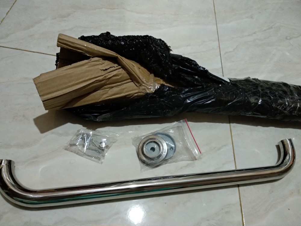 Grab Bar 50cm Pegangan Bathtub Pool Handle Pegangan Kamar Mandi Stainless