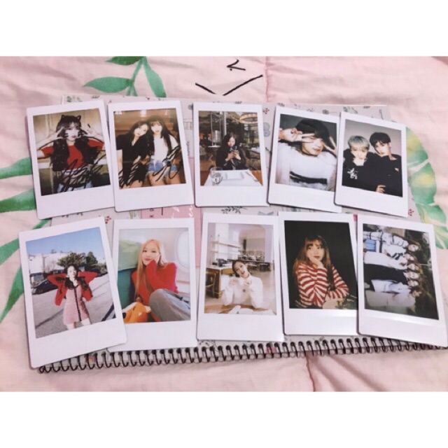CETAK PRINT FOTO POLAROID INSTAX ASLI  FUJIFILM // CUSTOM KPOP BLACKPINK BTS NCT X1