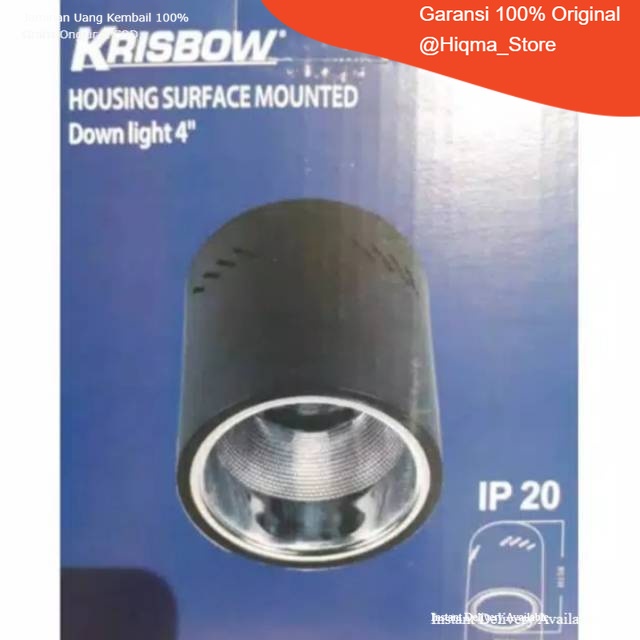 Ace Hardware Housing Lampu Kanopi Downlight Gantung Krisbow