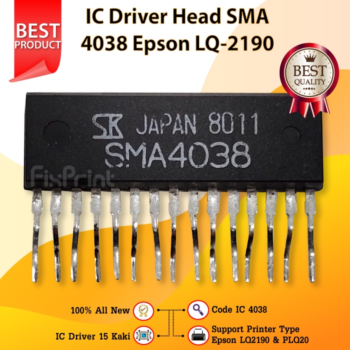 IC Driver Head SMA 4038 iC SLA 4038 Mainboard Epson LQ2190 PLQ20 LQ-2190 PLQ-20 LQ 2190 PLQ 20