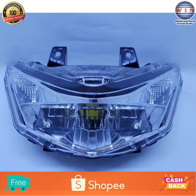 WIN - LAMPU DEPAN REFLEKTOR HEADLAMP BEAT DELUXE 2020 2021 2022
