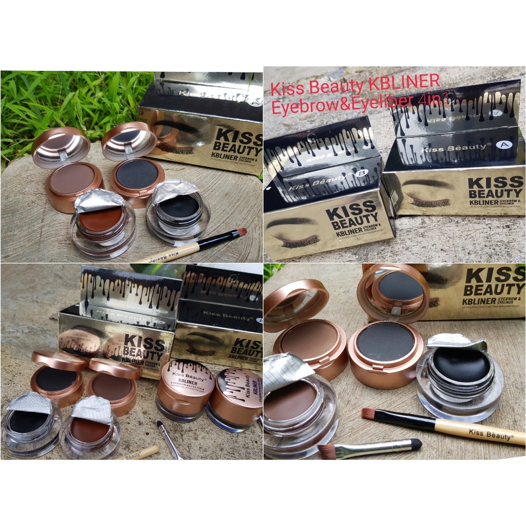 KISS BEAUTY KBLINER Eyebrow &amp; Eyeliner