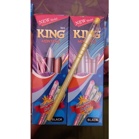 

(90gr) 1pak pen pulpen king montana isi 12pcs