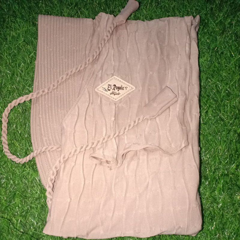 NURI (Plisket gelombang tali Rara full belakang)ORI Elroyale hijab-Coksu