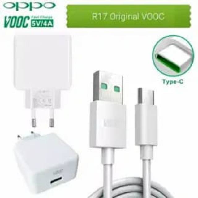 Oppo Charger R17 Type C Vooc Ori