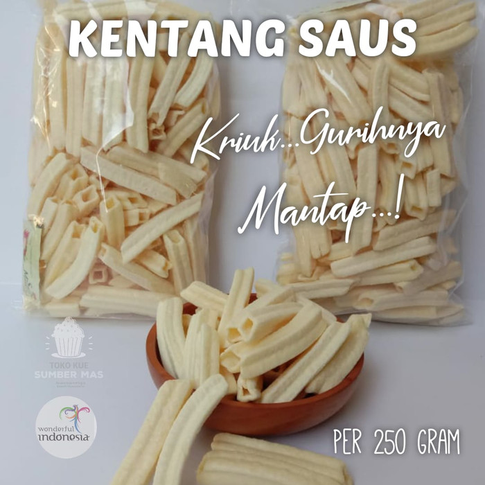 KENTANG SAOS / KENTANG SAUS / POTATO / CAMILAN KILOAN 1 KG