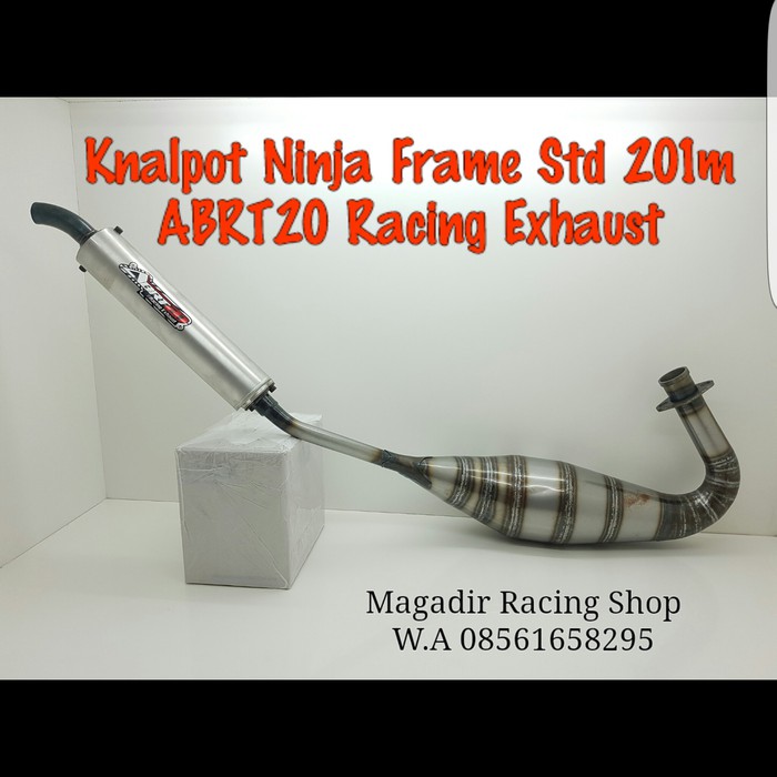 Knalpot Ninja Drag Frame Std 201m ABRT 20 Original Murah Meriah PART 1232
