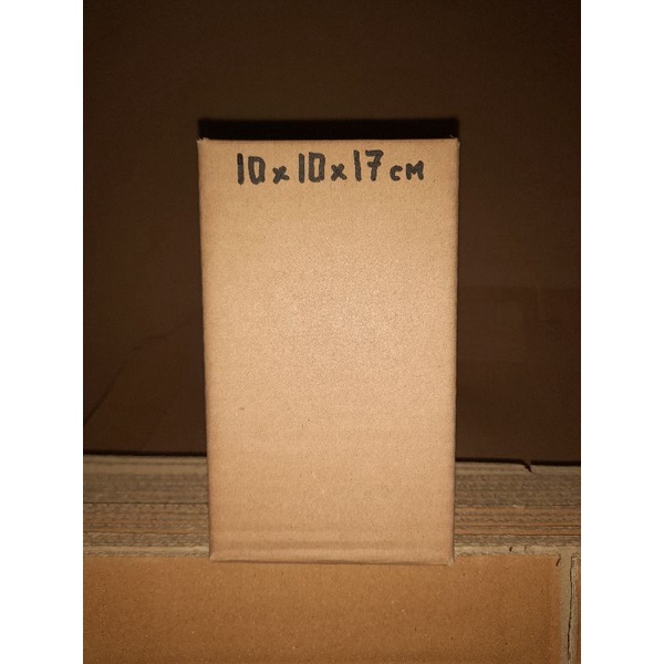 

Kardus 10x10x17 cm tebal polos luar dalam