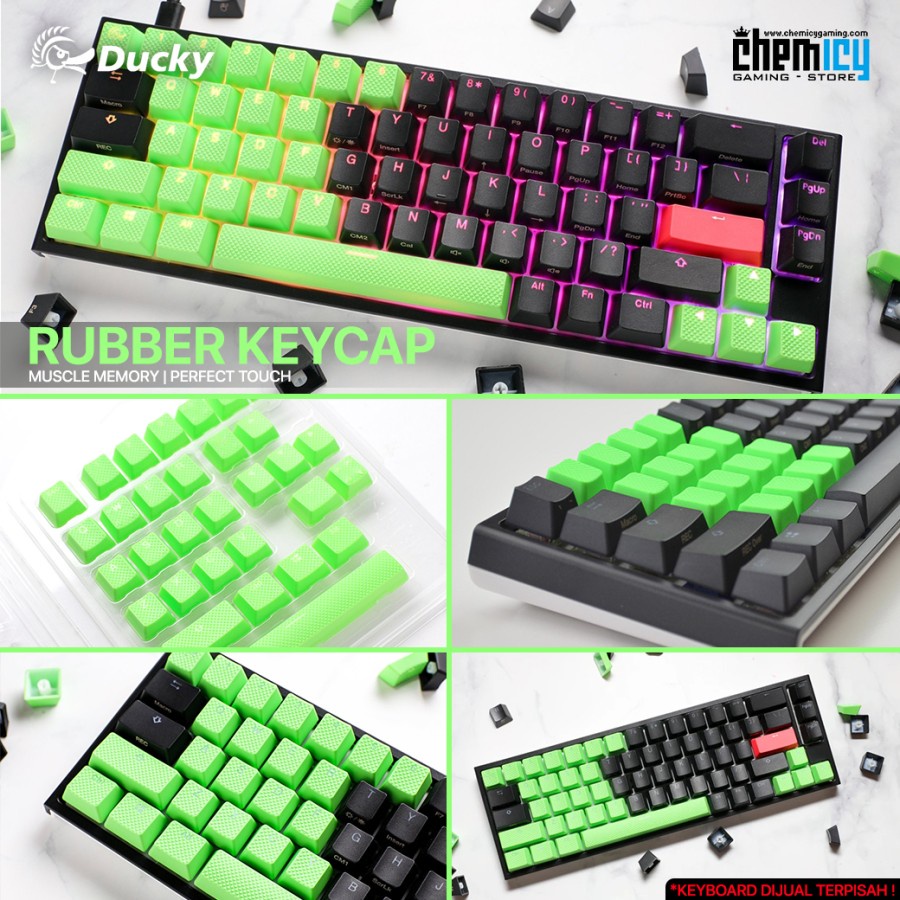Ducky Rubber Keycaps 31 Set