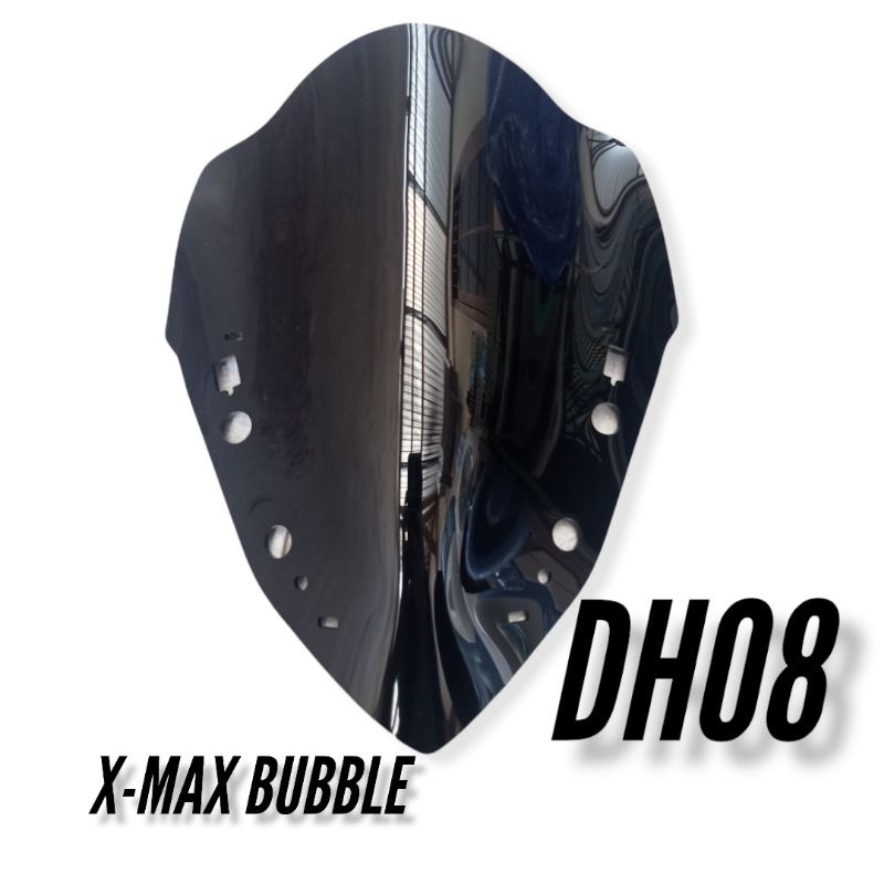 WINDSHIELD XMAX BUBBLE VISOR XMAX BUBBLE TEBAL 4 MILI