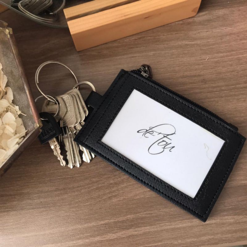 

LANYARD ID CARD HOLDER STRAP KULIT