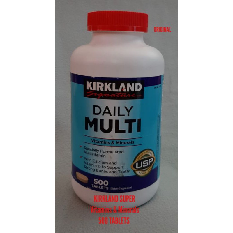 Kirkland Daily Multi 500 Tablets