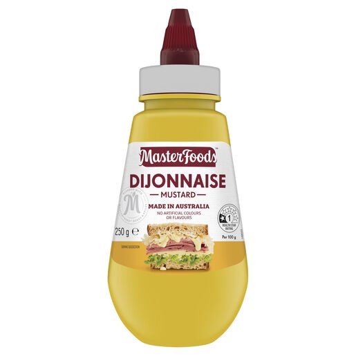 

masterfoods dijonnaise mustard 250gr