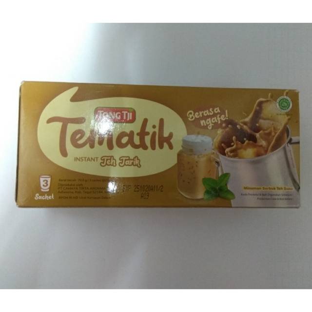 

Tong Tji Tematik, Teh Tarik Instant ( isi 3 sachets )