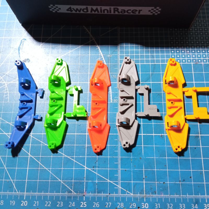 tamiya 94835 mini ex side stay original / tamiya sayap s1 original / sayap s2 / tamiya sayap super2 