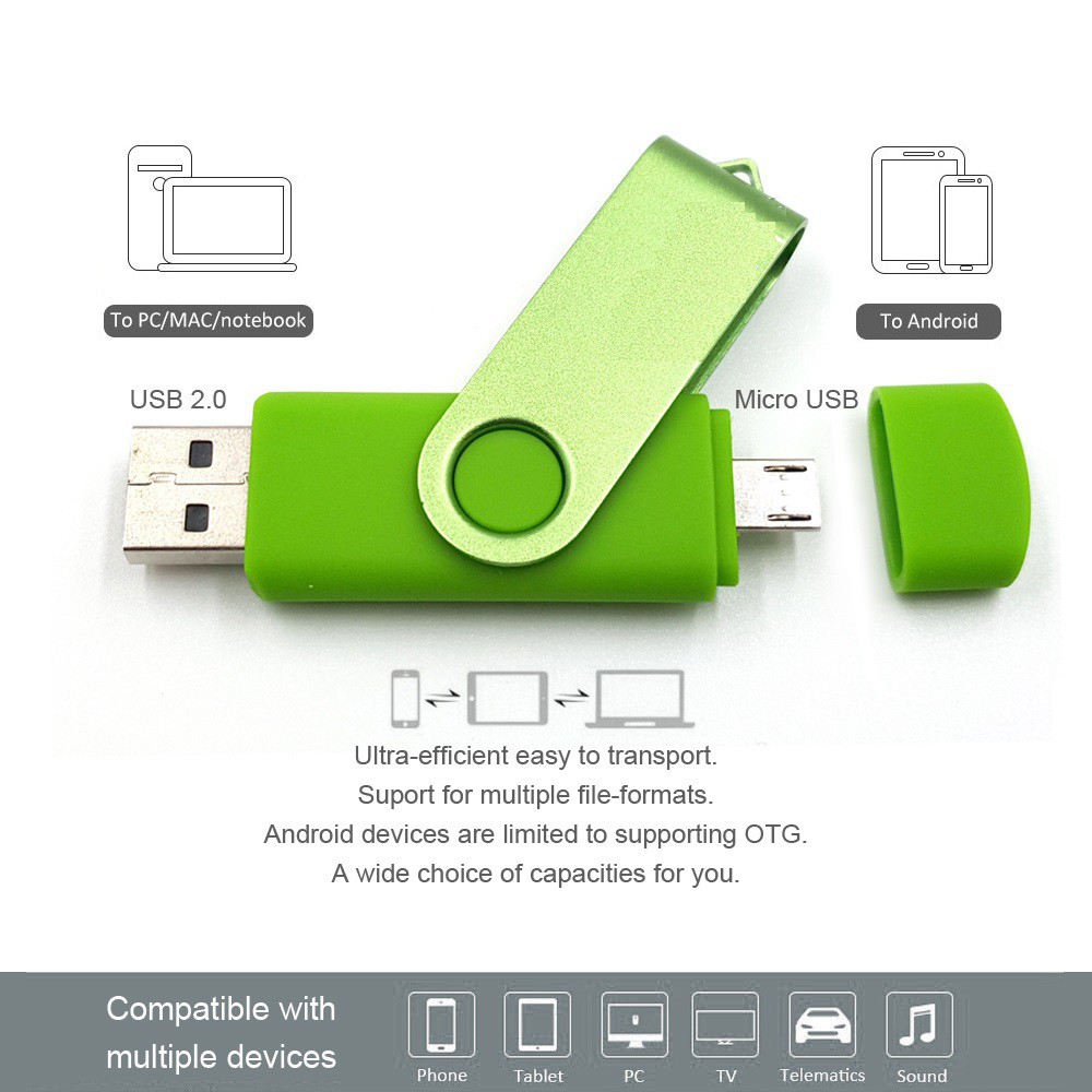 Blue Udisk USB 512GB OTG flash drive 128GB High-speed pendrive smartphone