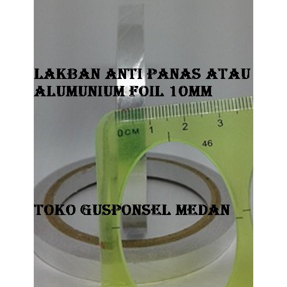 Lakban Anti Panas / Alumunium Foil