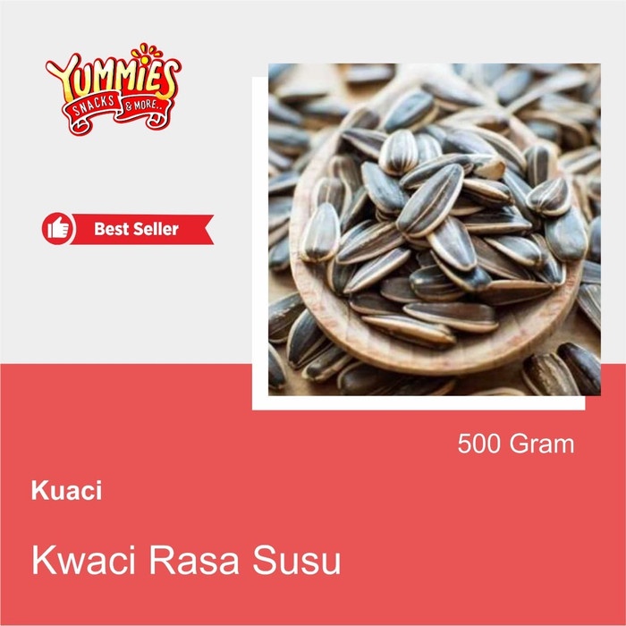 

10cscss Kwaci Kuaci Bunga Matahari Jumbo Rasa Susu Original 500Gr - Kuaci Super Dscscv