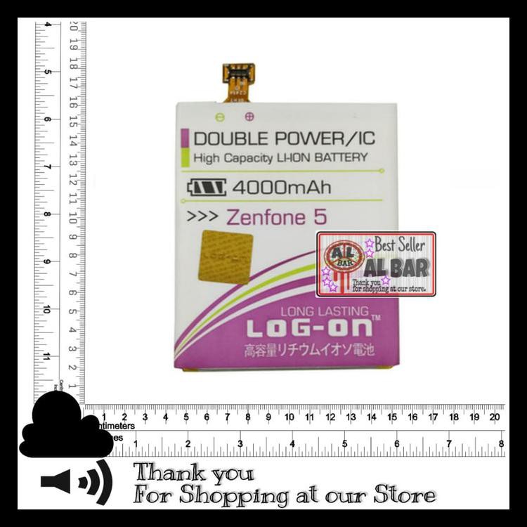 Battery Asus Zenfone 5 A500Cg T00J T00F Double Power Baterai Batre Kode 1050