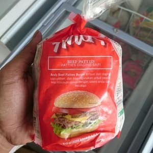 ANDY BEEF PATTIES 10'S 550 GR