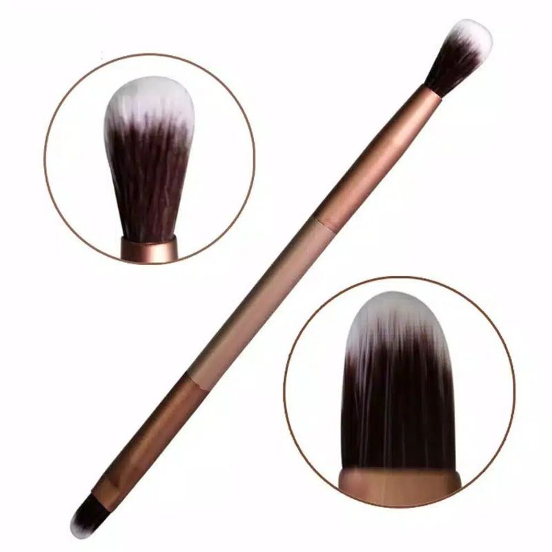 Kuas Eyeshadow 2 Sisi Double Ended Eyeshadow Blending Brush