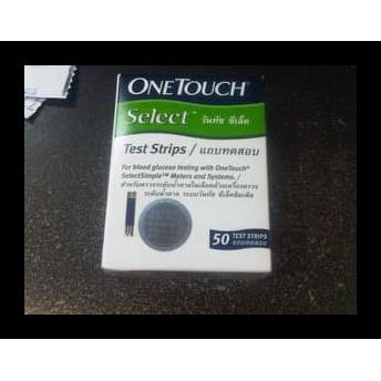 ONE TOUCH SELECT SIMPLE TEST STRIP -- STRIP CEK GULA DARAH