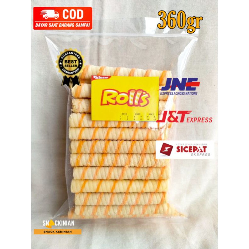 

SNACK KILOAN NABATI RICHEESE ROLLS KEJU ENAK MURAH