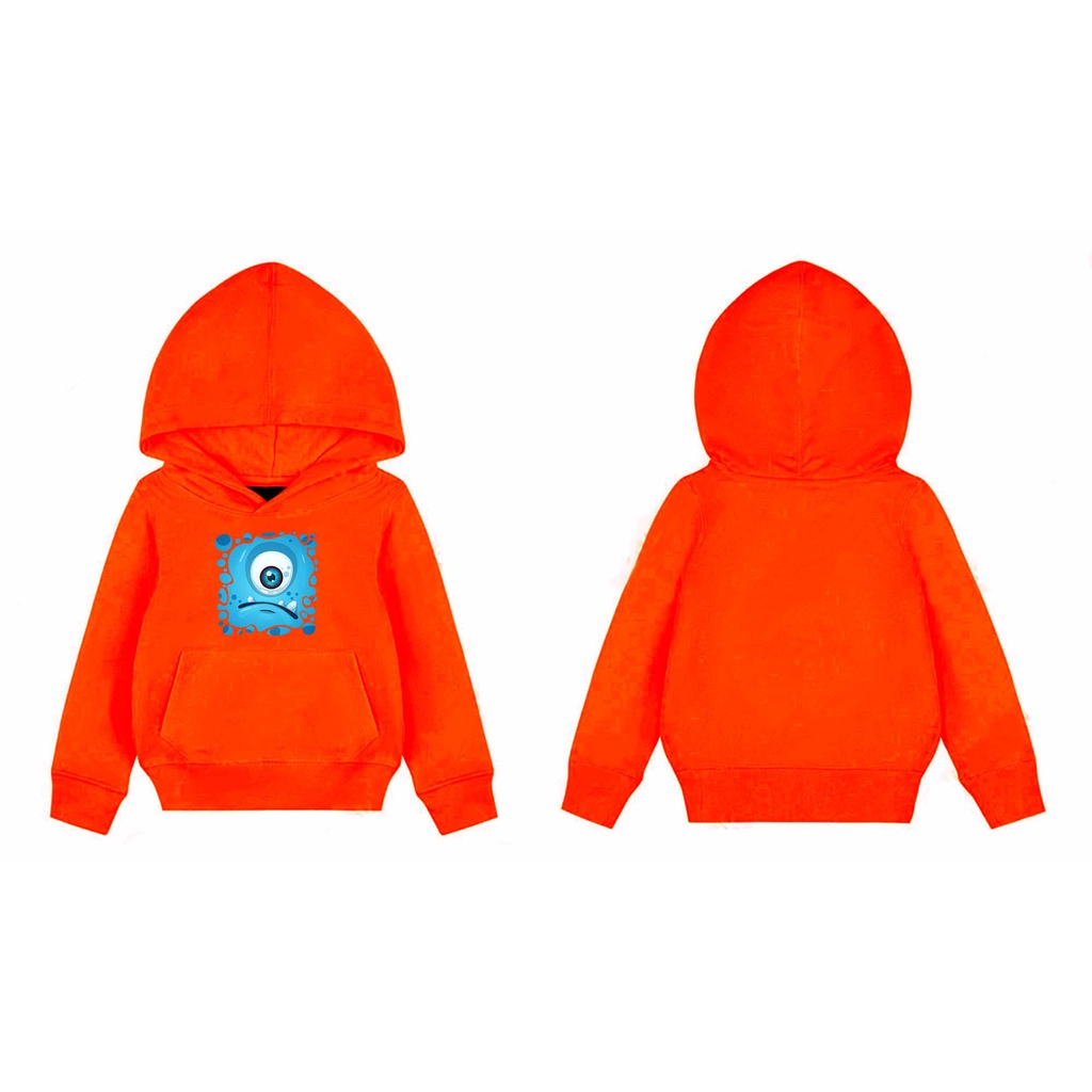 Hoodie Blubub Sweater Pakaian Fleece Anak M -XL